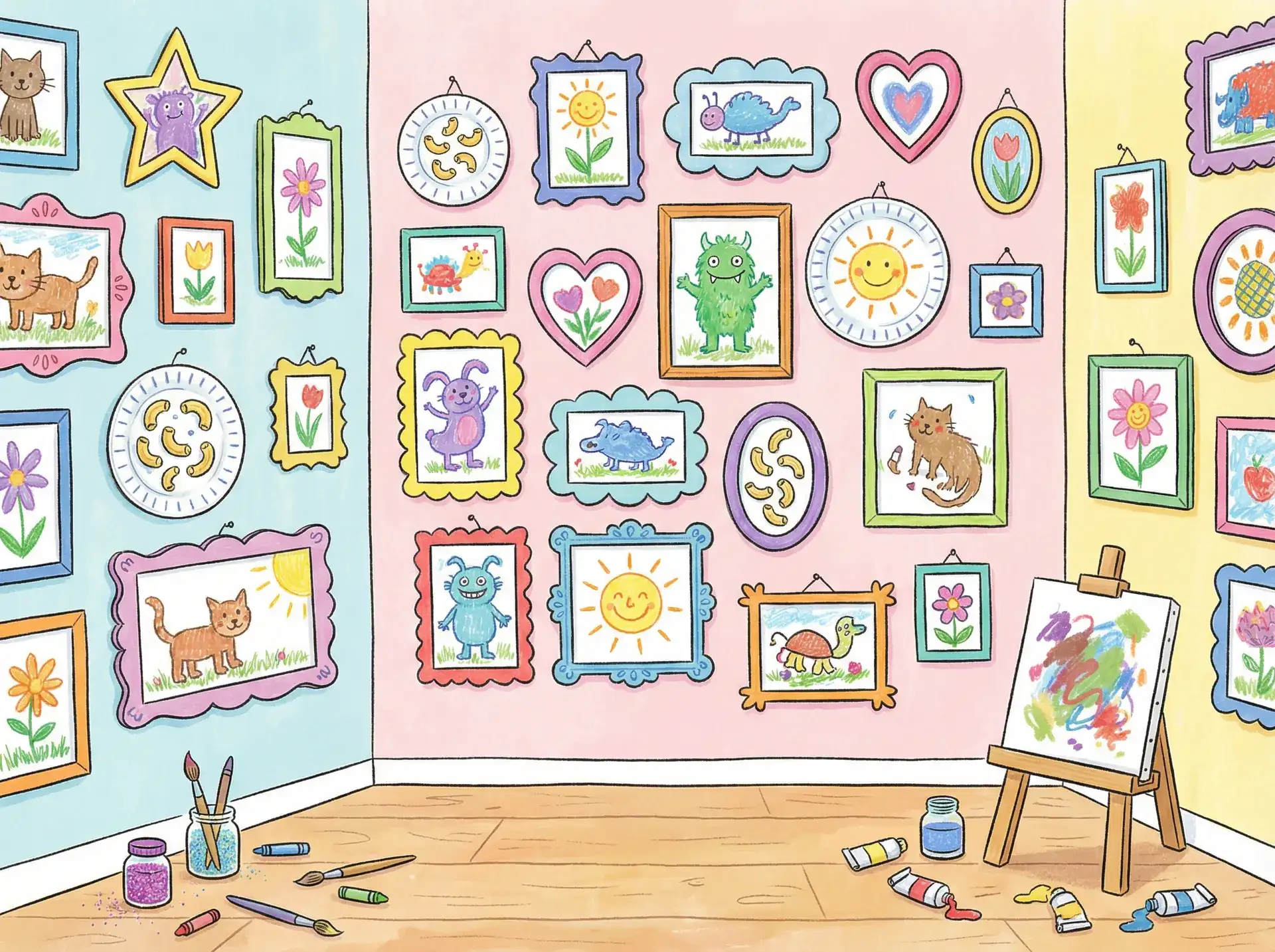 小朋友的彩色画作 - 2023极品少妇XXXO露脸 创意展示